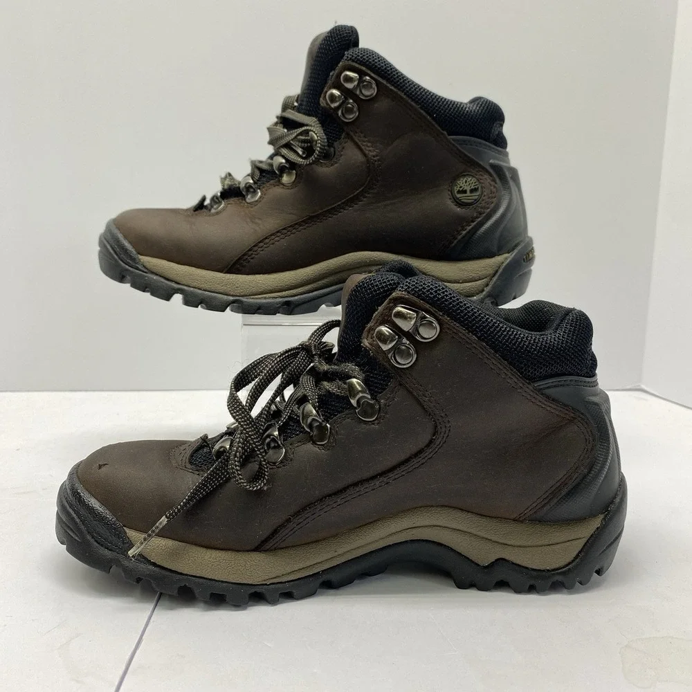 Timberland Pro Switchback Mens 6m‎ Brown Suede ACT Hiking Trail 87637 EUC